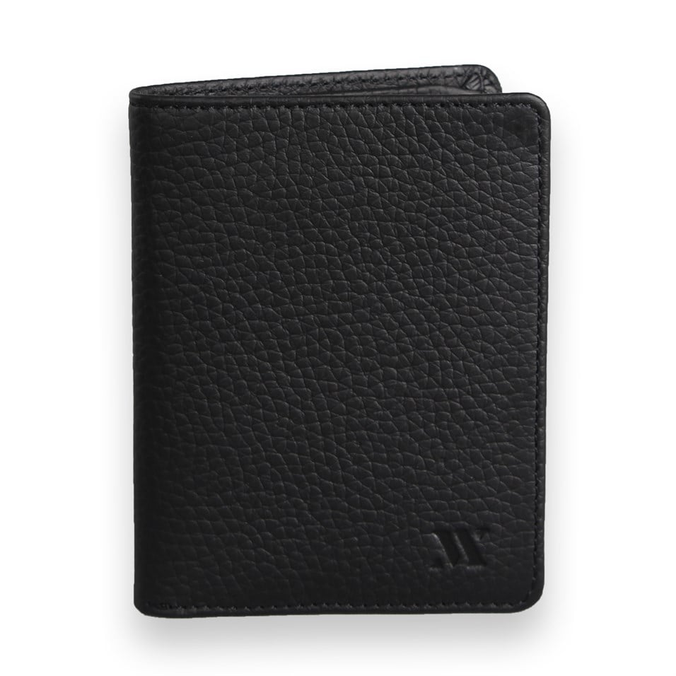 My Valice Men Genuine Leather Wallet and Cardholder 1820 Black