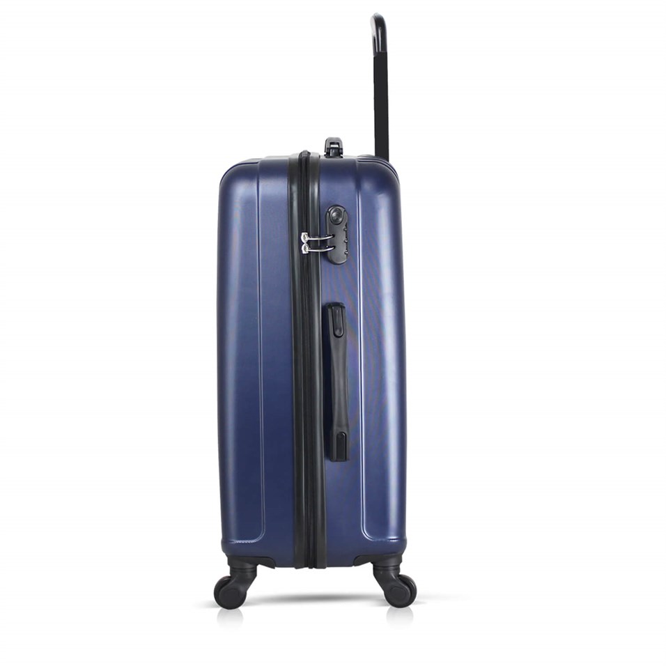 My Valice Expo Abs Suitcase Set of 3 Navy Blue