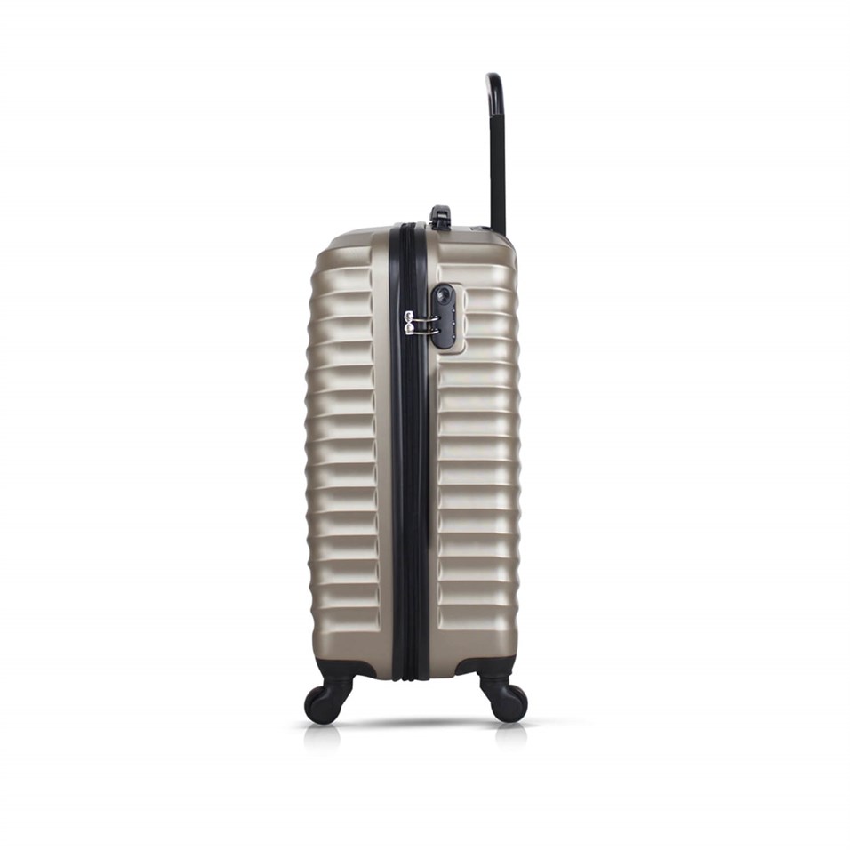 My Valice Force Abs Suitcase Cabin Size Gold