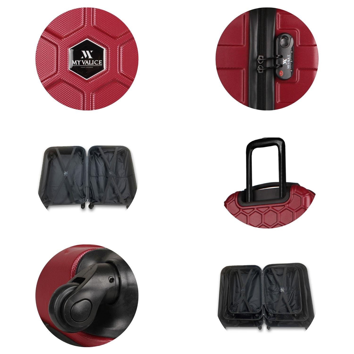 My Valice Honey Abs Large Size Luggage Khaki