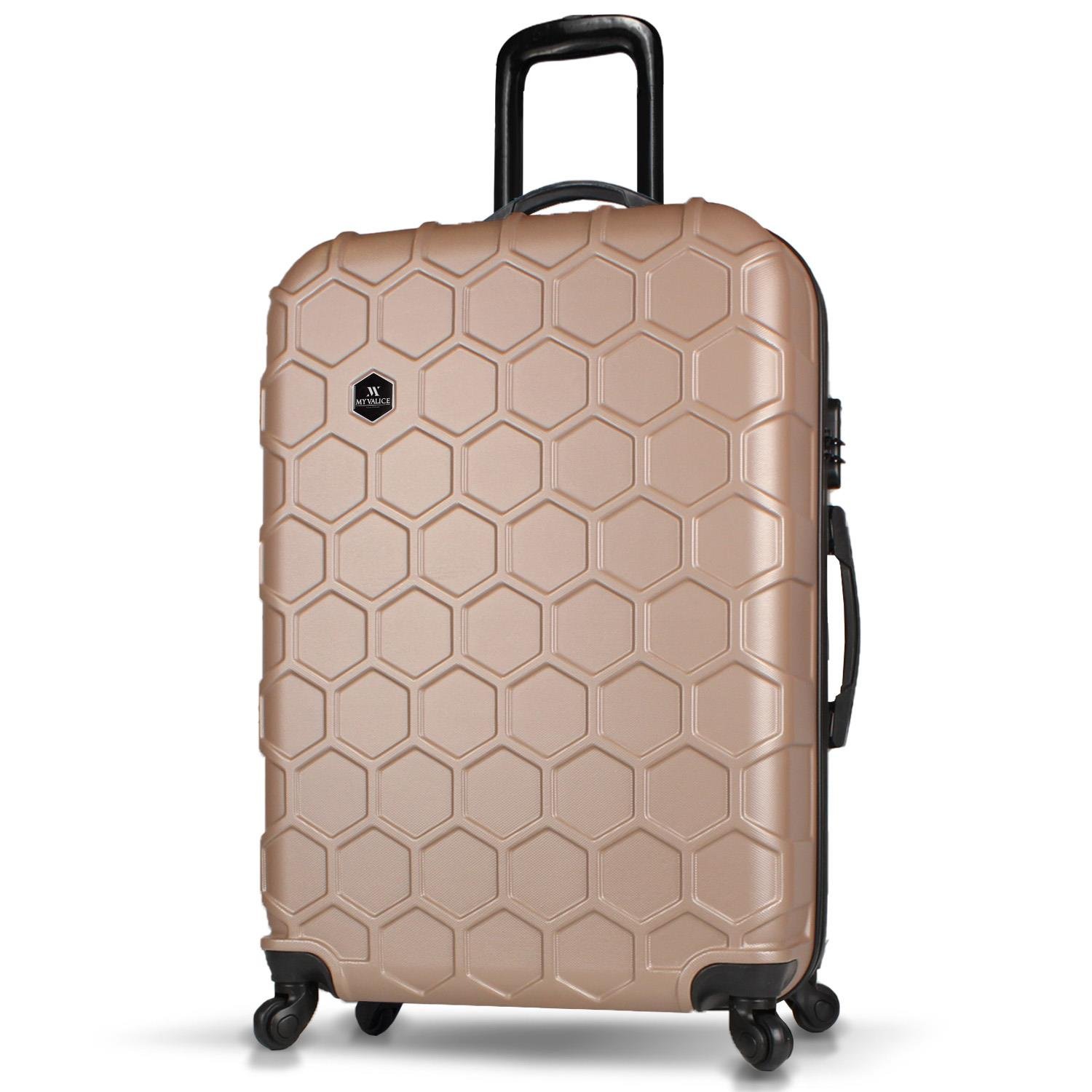 My Valice Honey Abs Large Size Luggage Gold