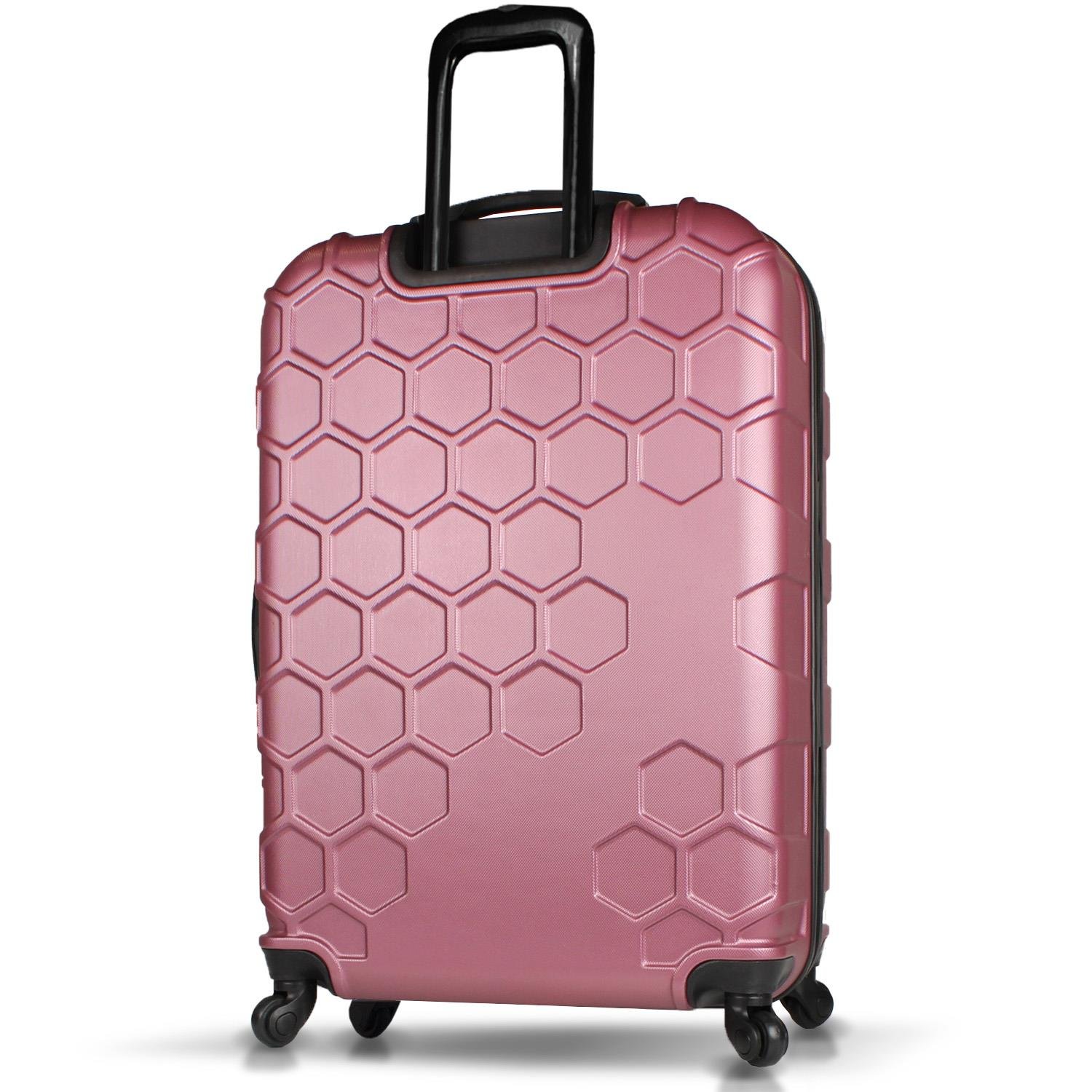 My Valice Honey Abs Large Size Luggage Rose Gold
