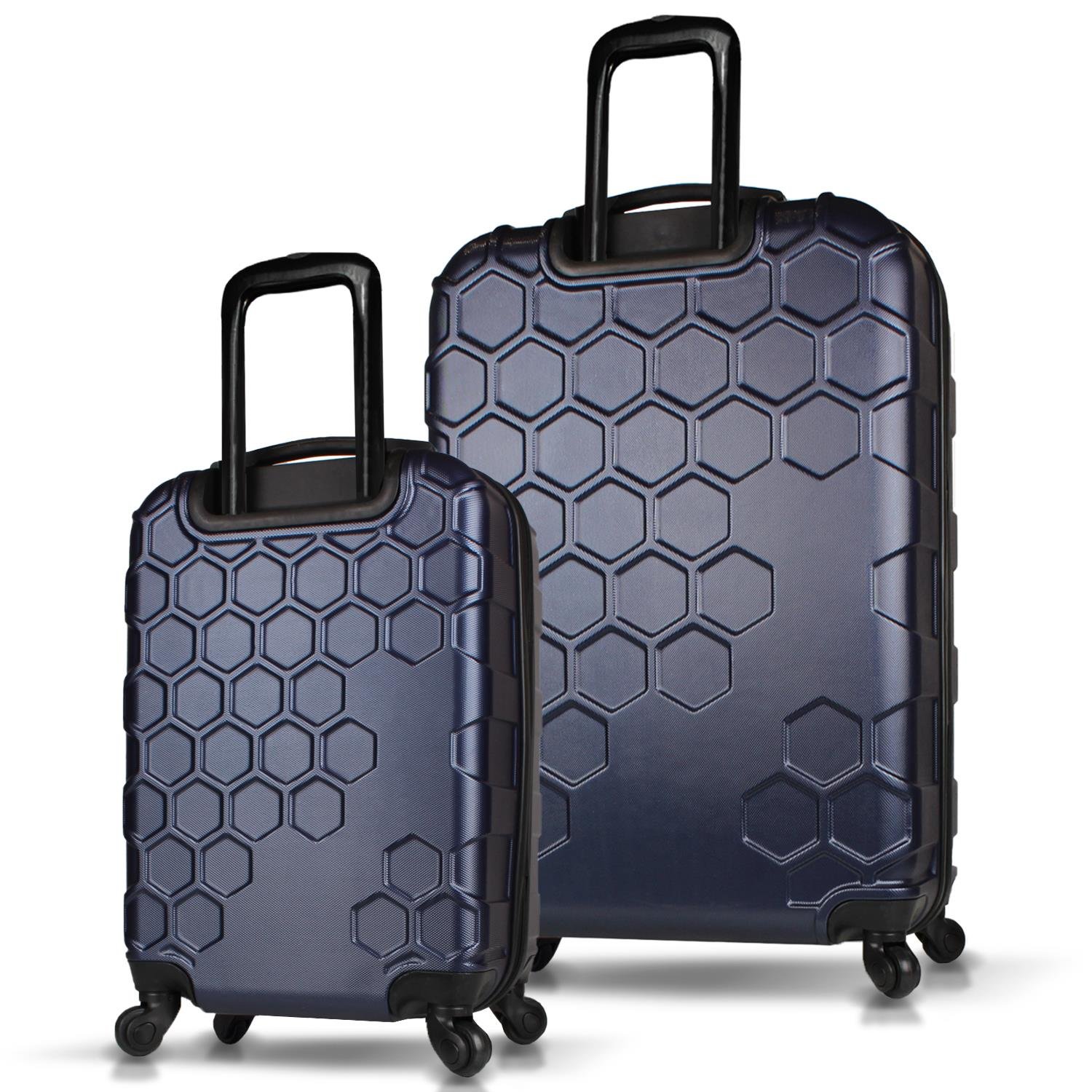 My Valice Honey Abs Kabin ve Büyük Boy Lacivert  2'li Valiz Seti