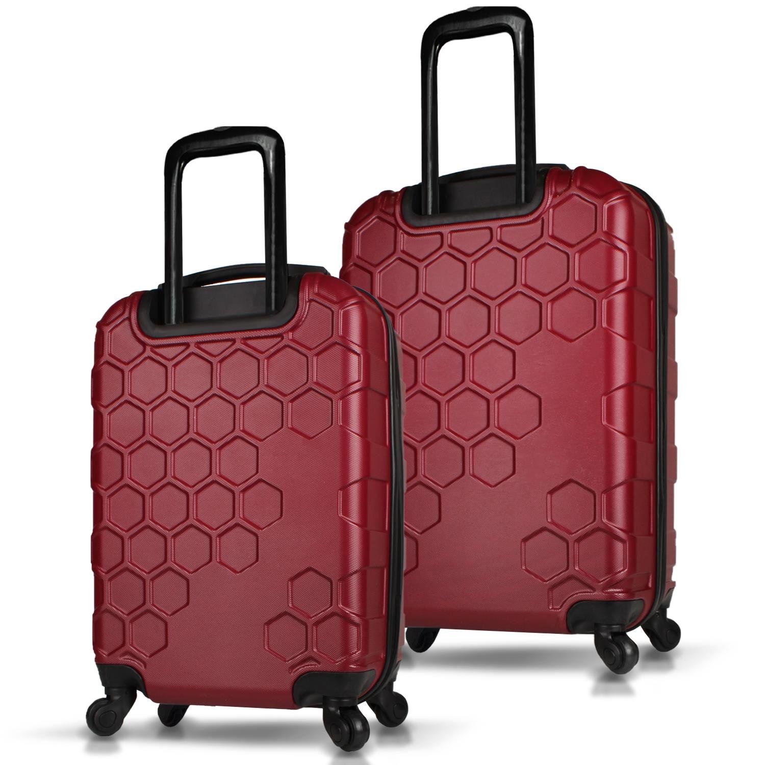 My Valice Honey Abs Cabin and Medium Size Set of  2 Luggage Set Khaki