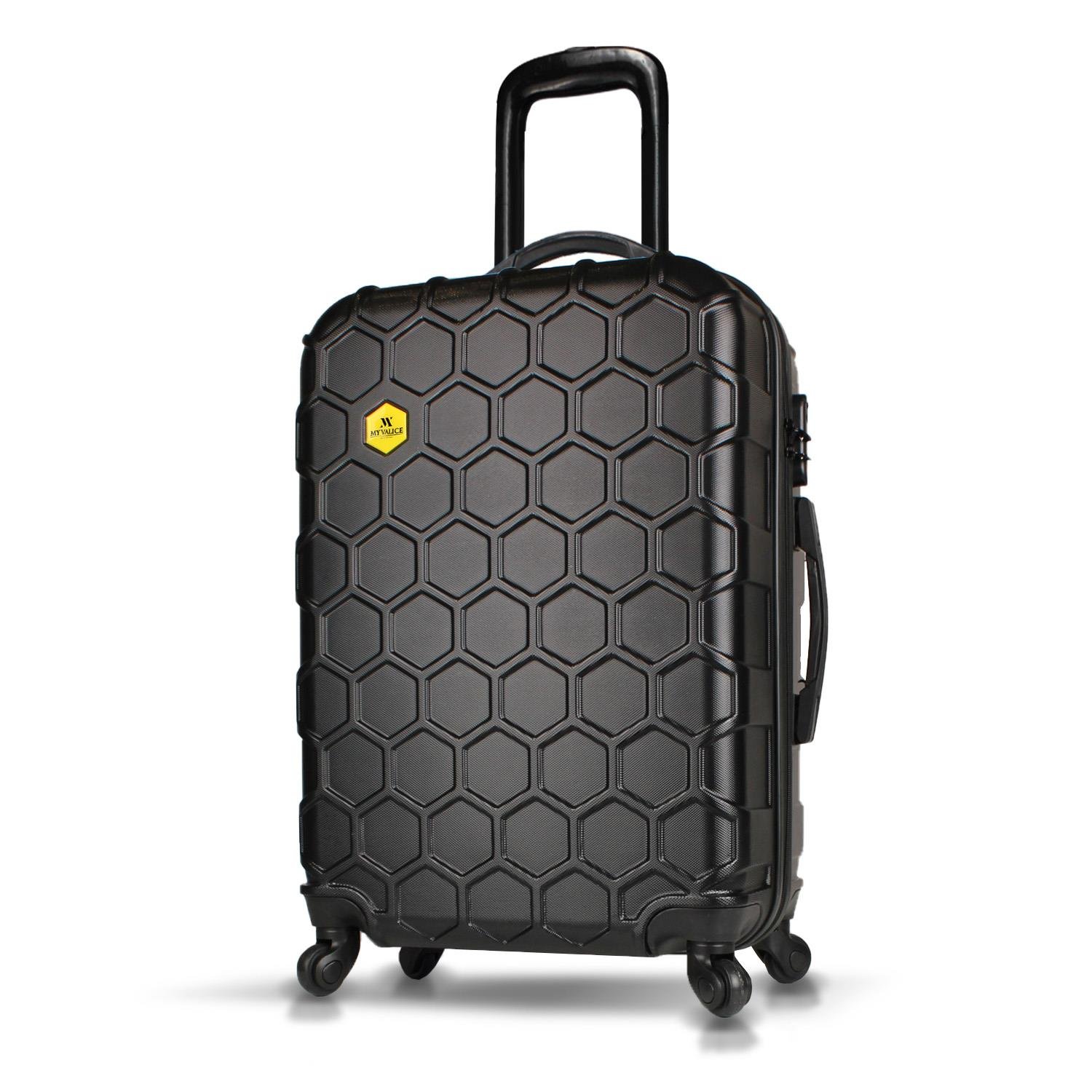 My Valice Honey Abs Medium Size Luggage Black