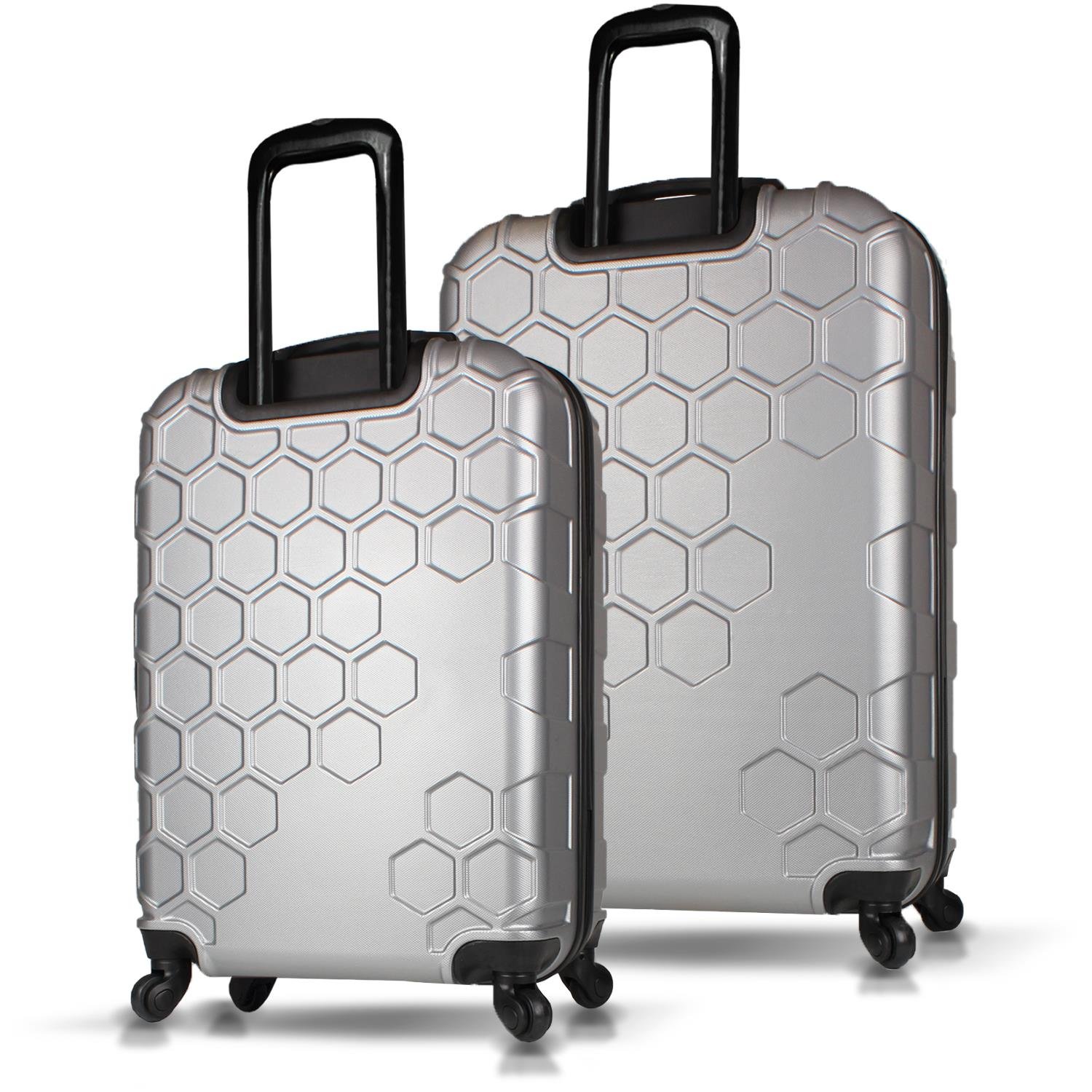 My Valice Honey Abs Medium and Large Size Set of 2 Luggage Set Grey