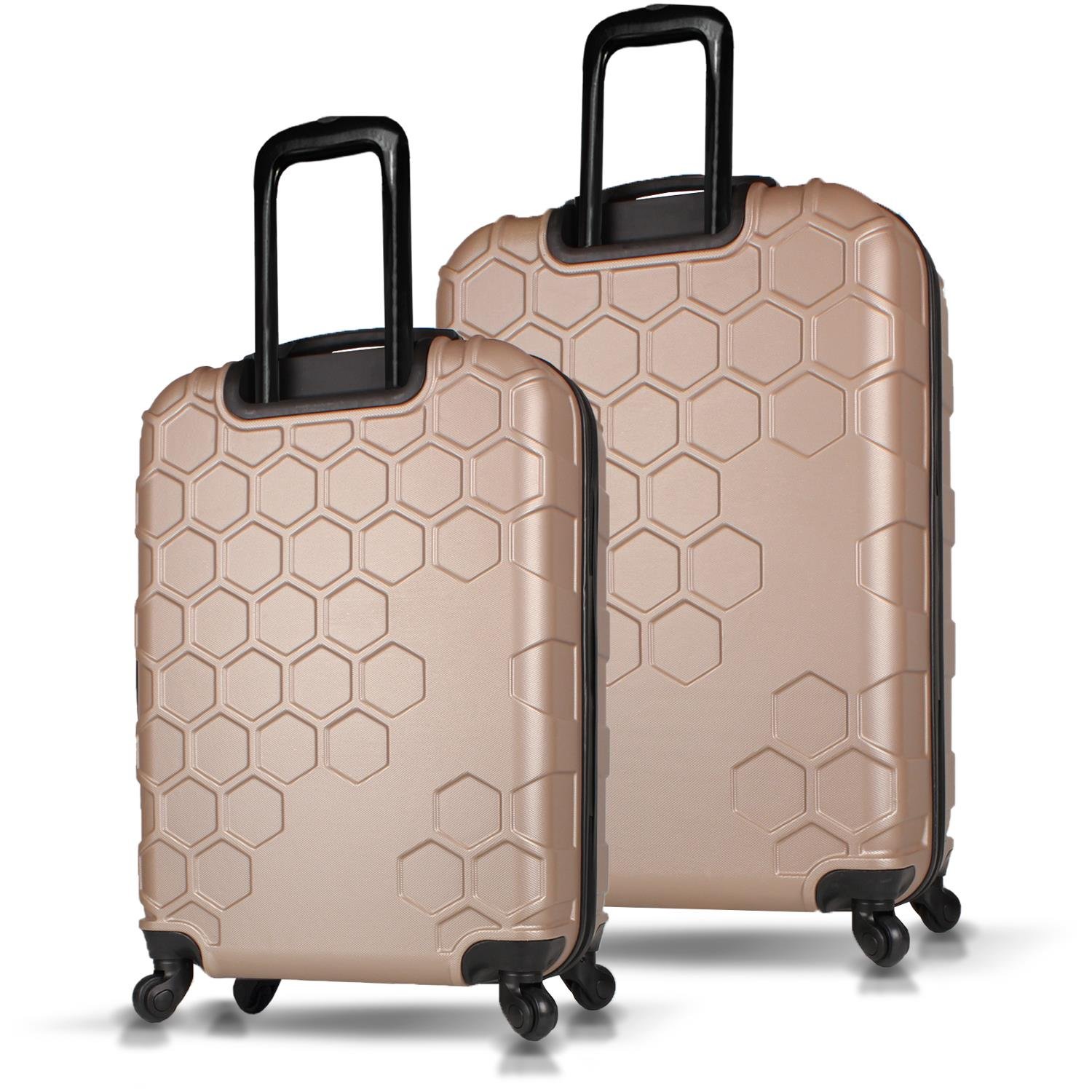 My Valice Honey Abs Medium and Large Size Set of 2 Luggage Set Gold