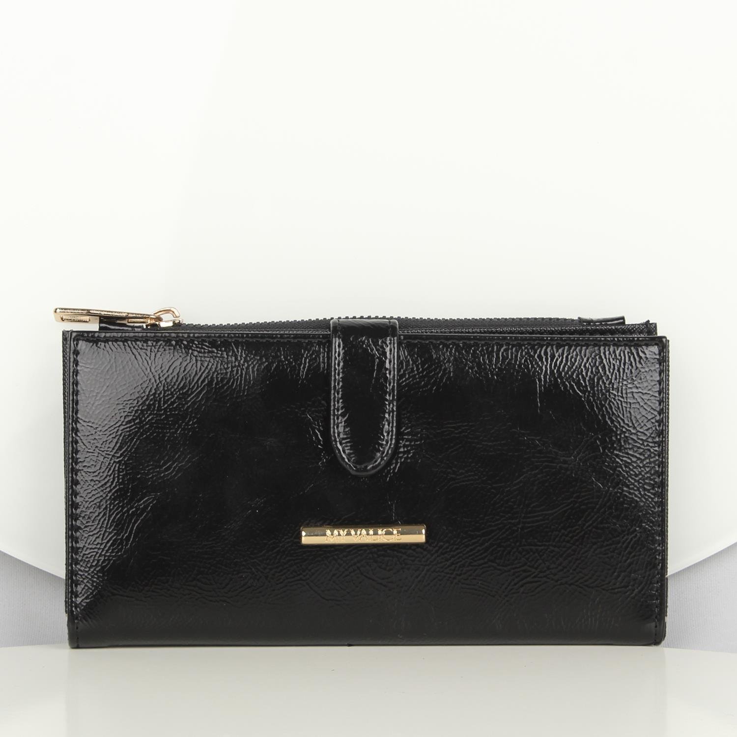 My Valice Kadın Deri Cüzdan ve Kartlık 1625 Siyah