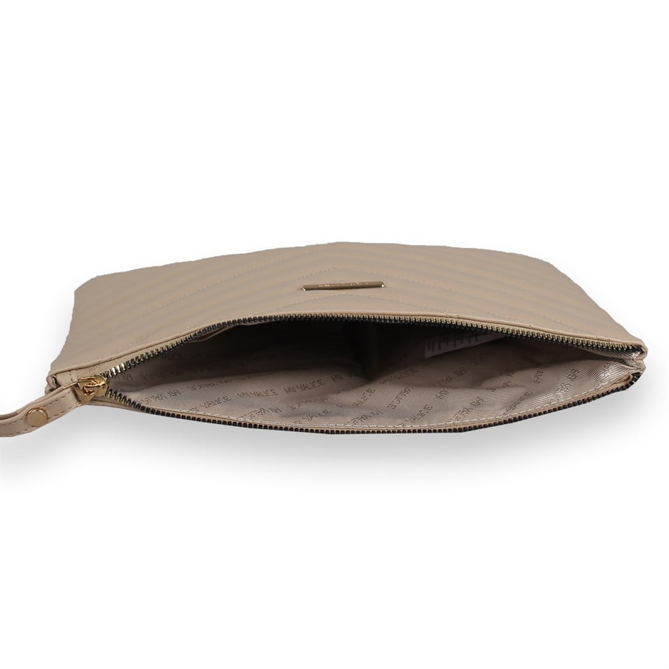 My Valice Kadın Deri El Portföy Çanta 1615 Vizon