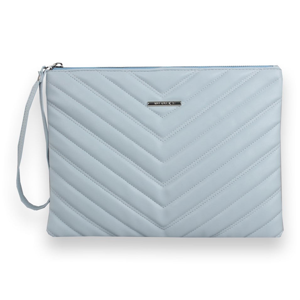 My Valice Kadın Deri El Portföy Çanta 1615 Mavi