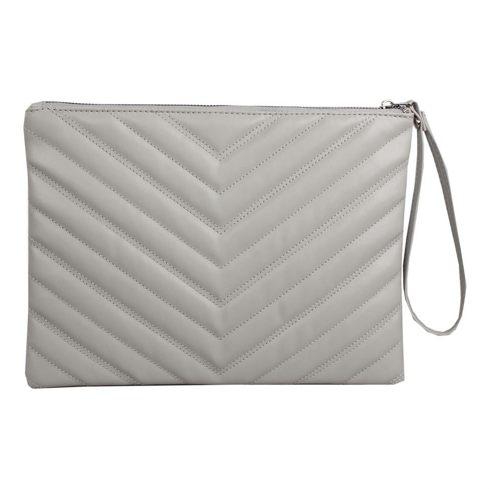 My Valice Kadın Deri El Portföy Çanta 1615 Gri