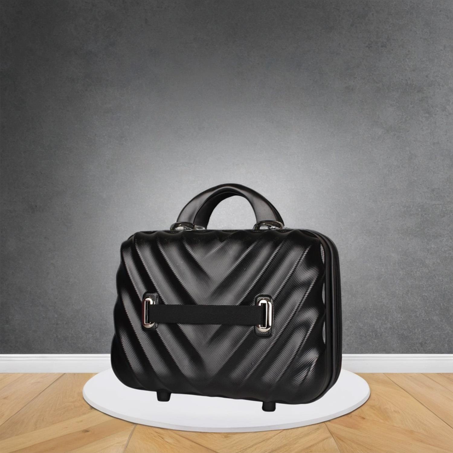 My Valice Lotus Abs Makyaj Çantası & El Valizi Siyah