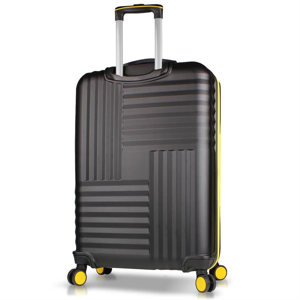 My Valice Puzzle Abs Büyük Boy Siyah Valiz