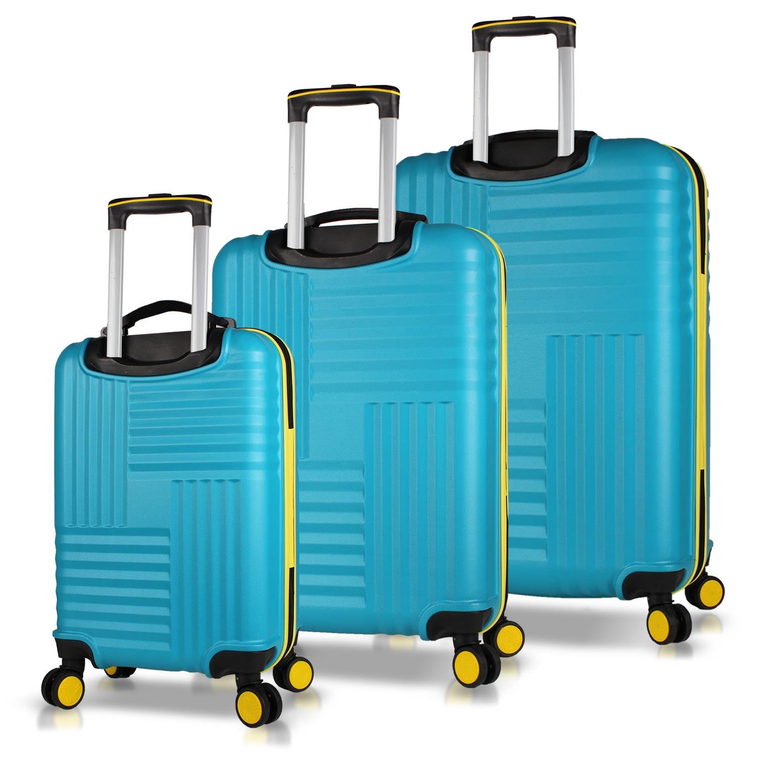 My Valice Puzzle Abs Cabin Medium and Large Size Set of 3 Luggage Set Lilac