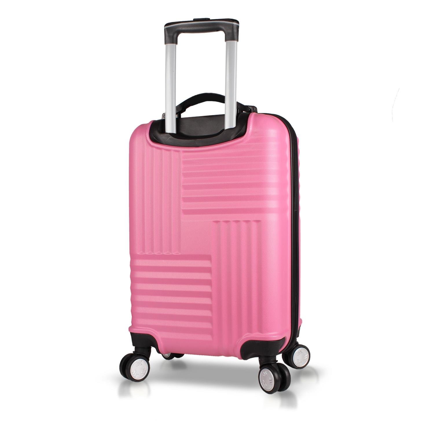 My Valice Puzzle Abs Küçük Kabin Boy Pembe Valiz