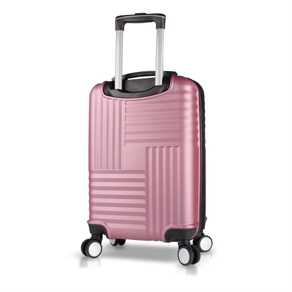 My Valice Puzzle Abs Küçük Kabin Boy Rose Gold Valiz