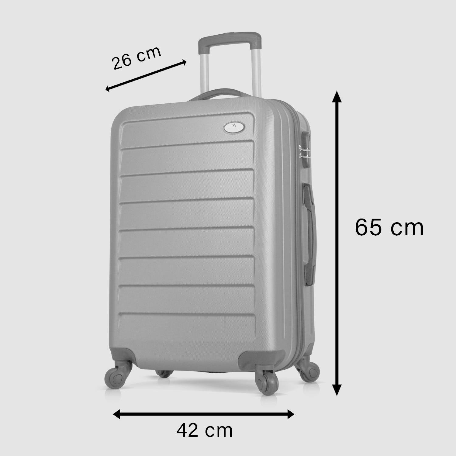 My Valice Ruby Abs Orta Boy Valiz Siyah