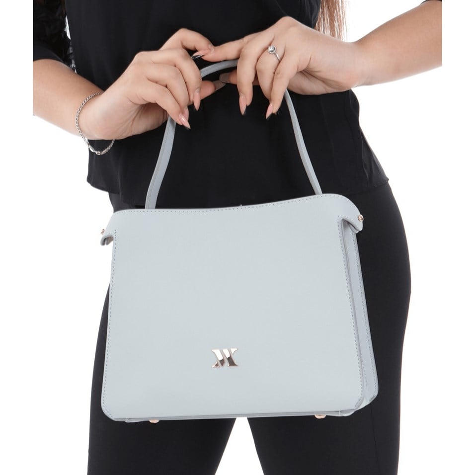 My Valice Smart Bag 1304 Kadın Çapraz Omuz Kol Çantası RFID Gri