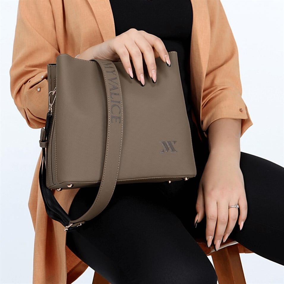 My Valice Smart Bag 1305 Women Cross Shoulder & Arm Bag RFID Mink