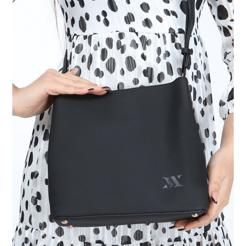 My Valice Smart Bag 1305 Kadın Çapraz Omuz Kol Çantası RFID  Siyah