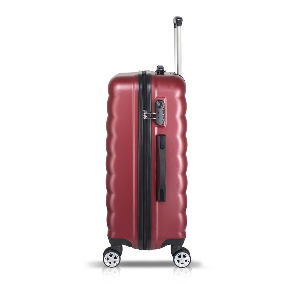 My Valice Smart Bag Colors Usb Şarj Girişli Orta Boy Valiz Bordo
