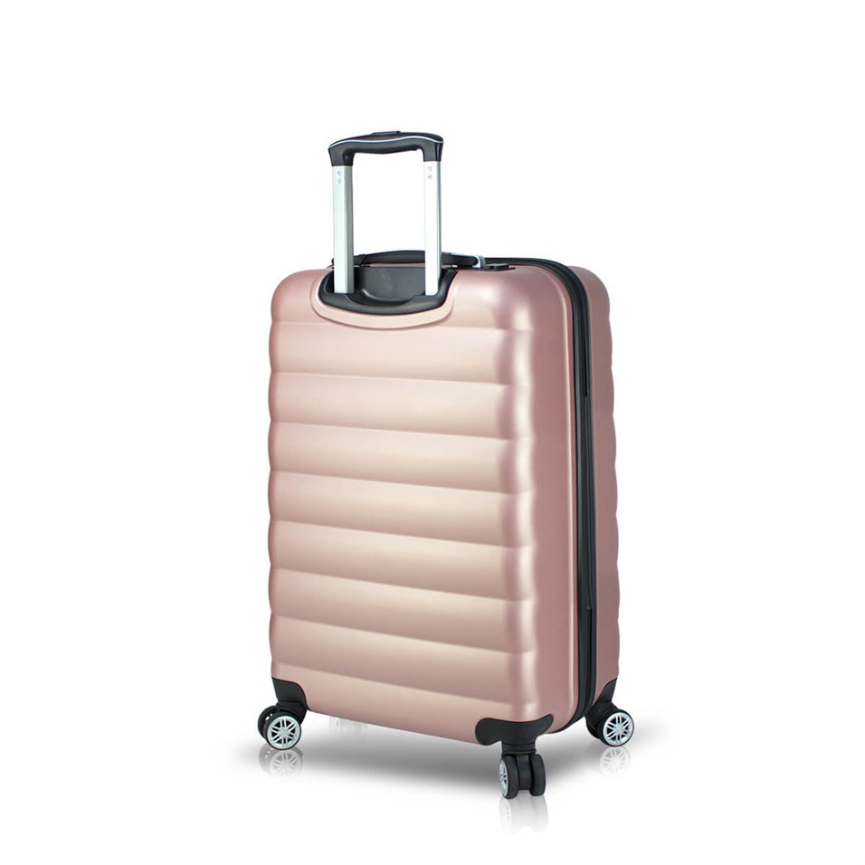 My Valice Smart Bag Colors Usb Şarj Girişli Kabin Boy Valiz Rose