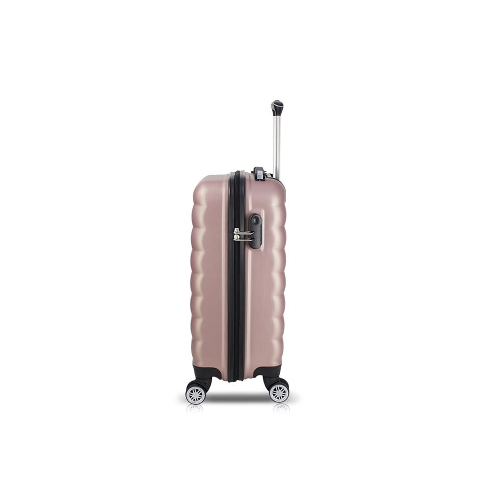 My Valice Smart Bag Colors Usb Şarj Girişli Kabin Boy Valiz Rose