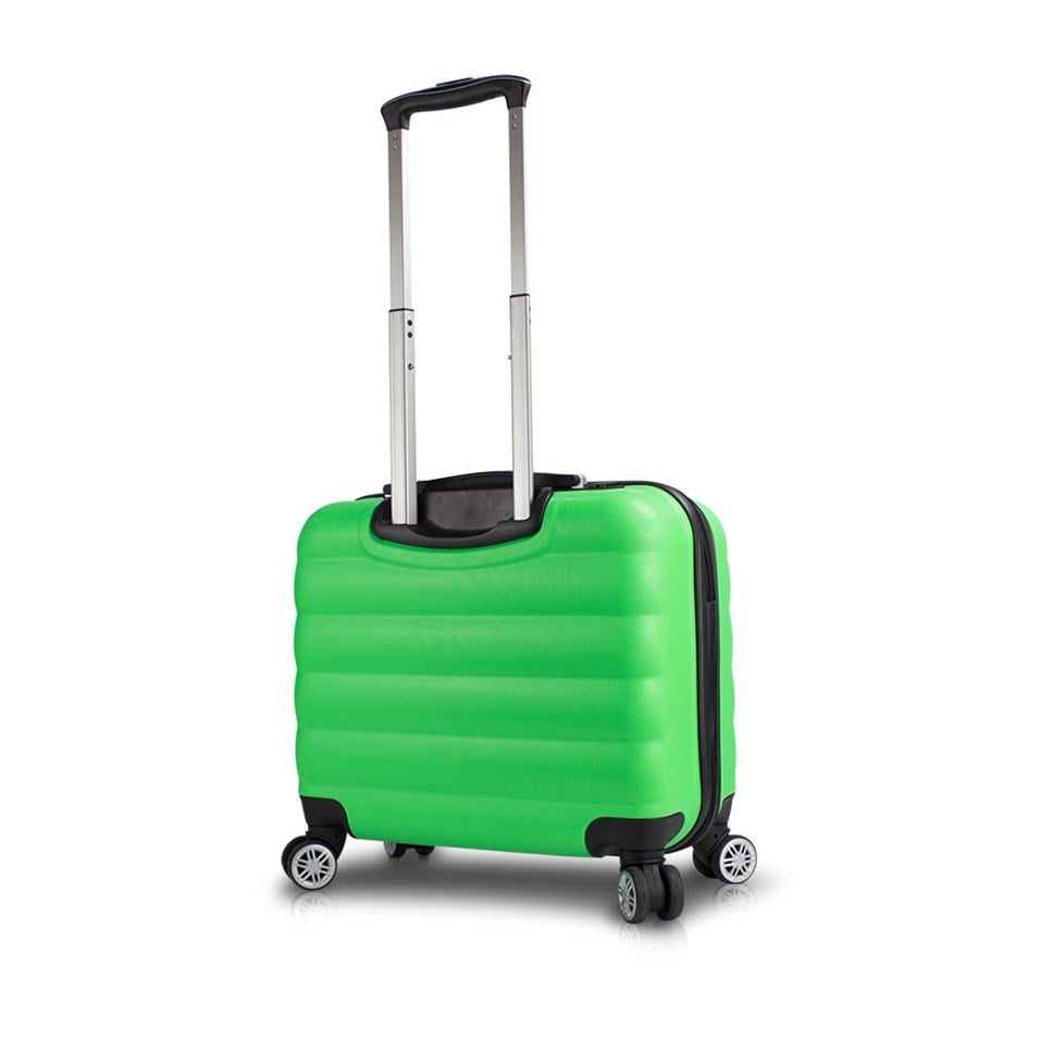 My Valice Smart Bag Colors Usb Şarj Girişli Hostes Pilot Boy Valiz Yeşil