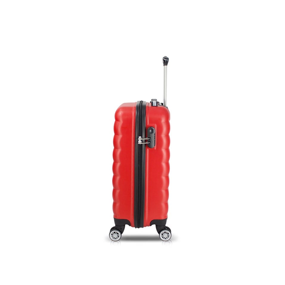 My Valice Smart Bag Colors Usb Şarj Girişli Kabin Boy Valiz Kırmızı