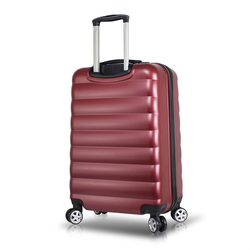 My Valice Smart Bag Colors Usb Şarj Girişli Orta Boy Valiz Bordo