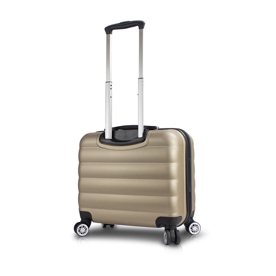 My Valice Smart Bag Colors Usb Şarj Girişli Hostes Pilot Boy Valiz Gold