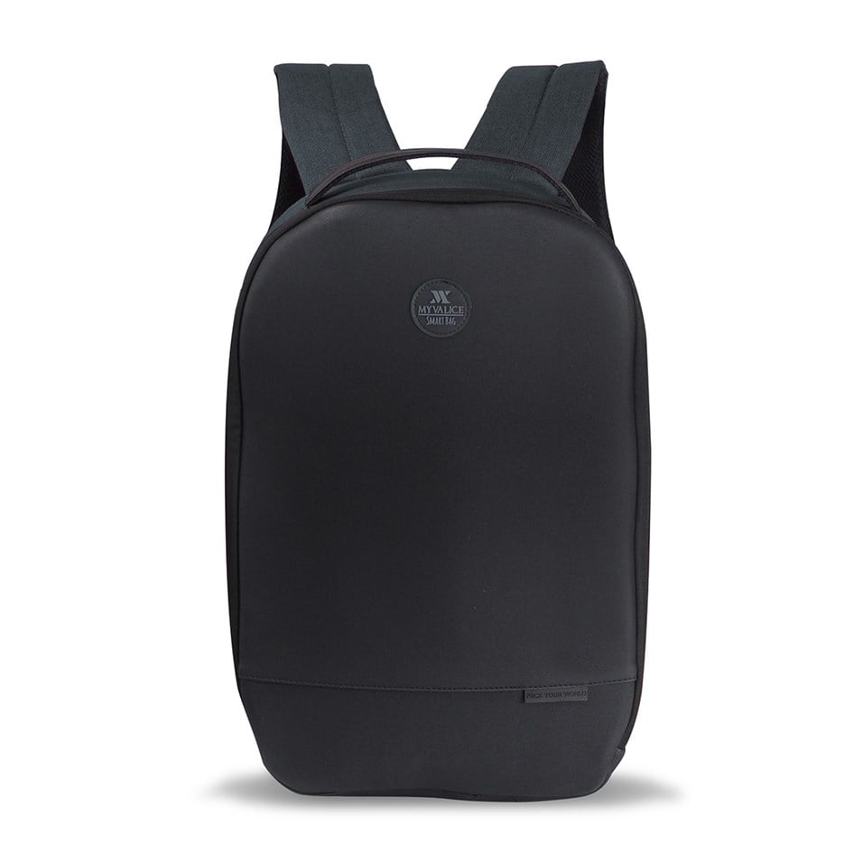 My Valice Smart Bag COSMO Usb Şarj Girişli Körüklü Notebook Sırt Çantası Füme
