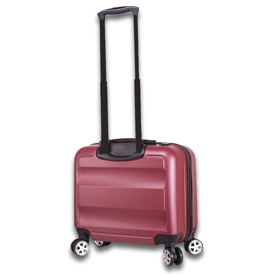 My Valice Smart Bag Exclusive Usb Şarj Girişli Hostes Pilot Boy Valiz Bordo
