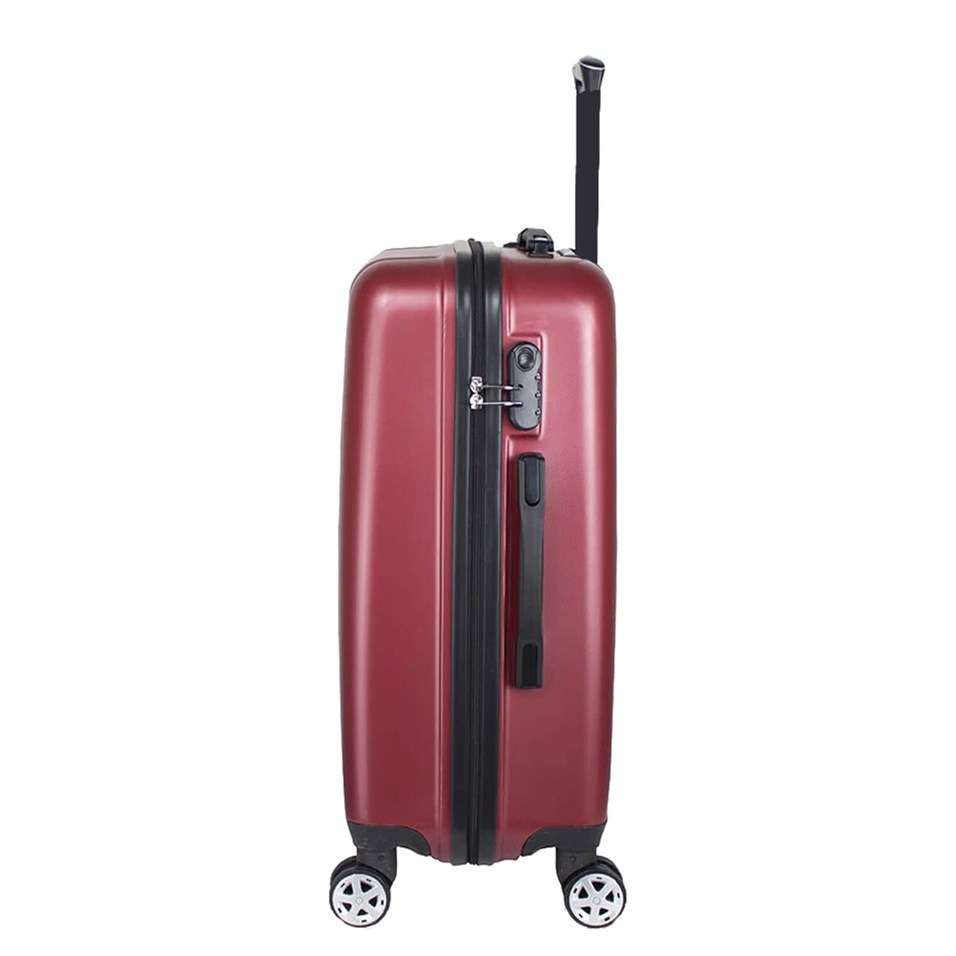 My Valice Smart Bag Exclusive Usb Şarj Girişli Büyük Boy Valiz Bordo
