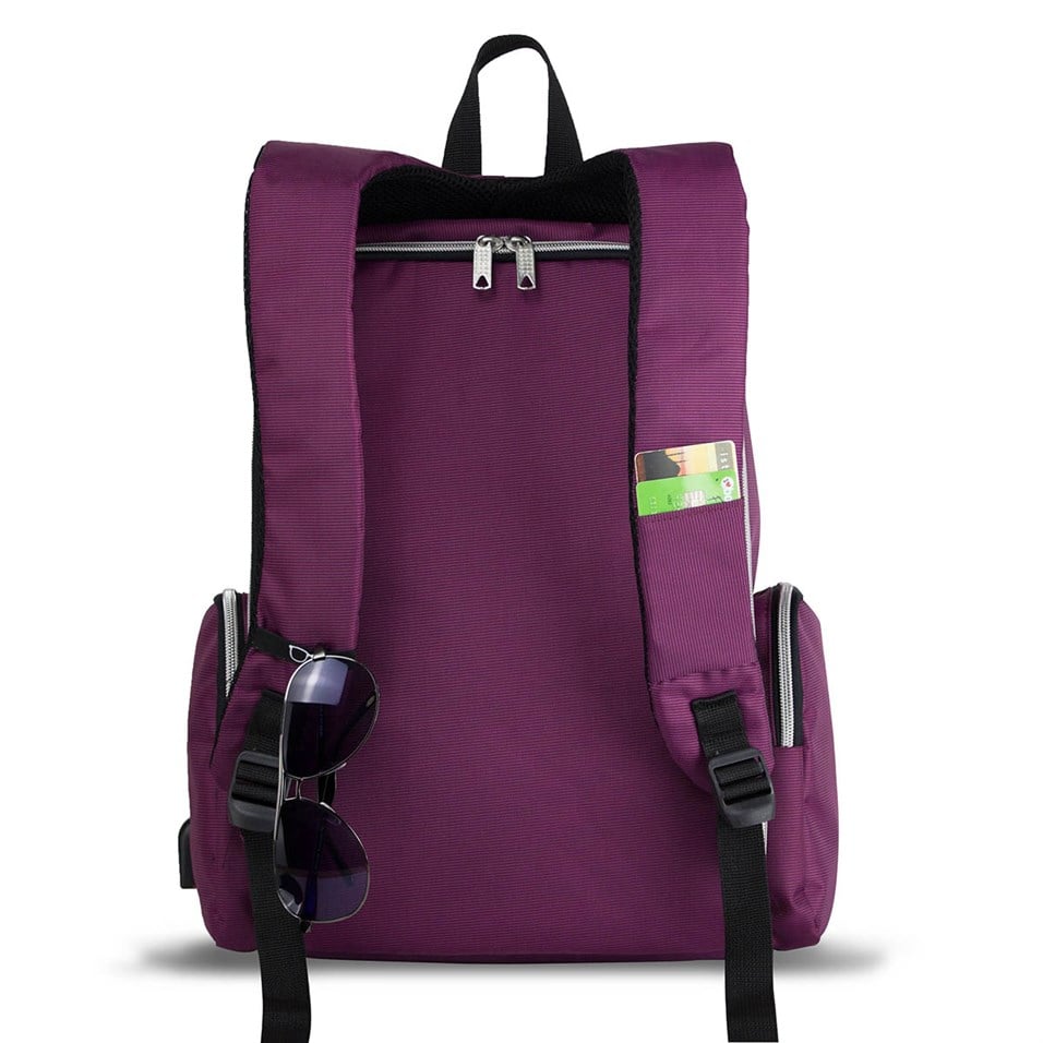 My Valice Smart Bag Mother Star Usb'li Anne Bebek Bakım ve Sırt Çantası Mor