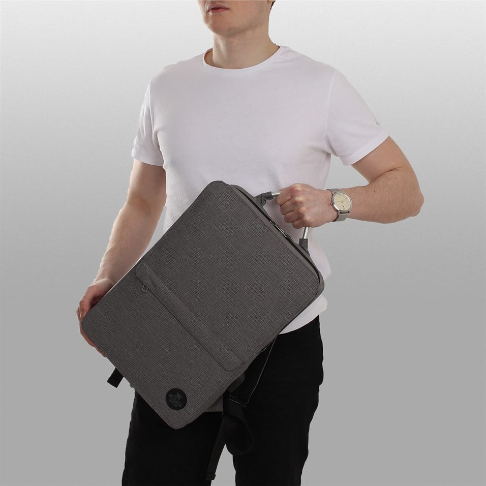 My Valice Smart Bag Usb Şarj Girişli Akıllı Sırt Çantası 1210 Antrasit