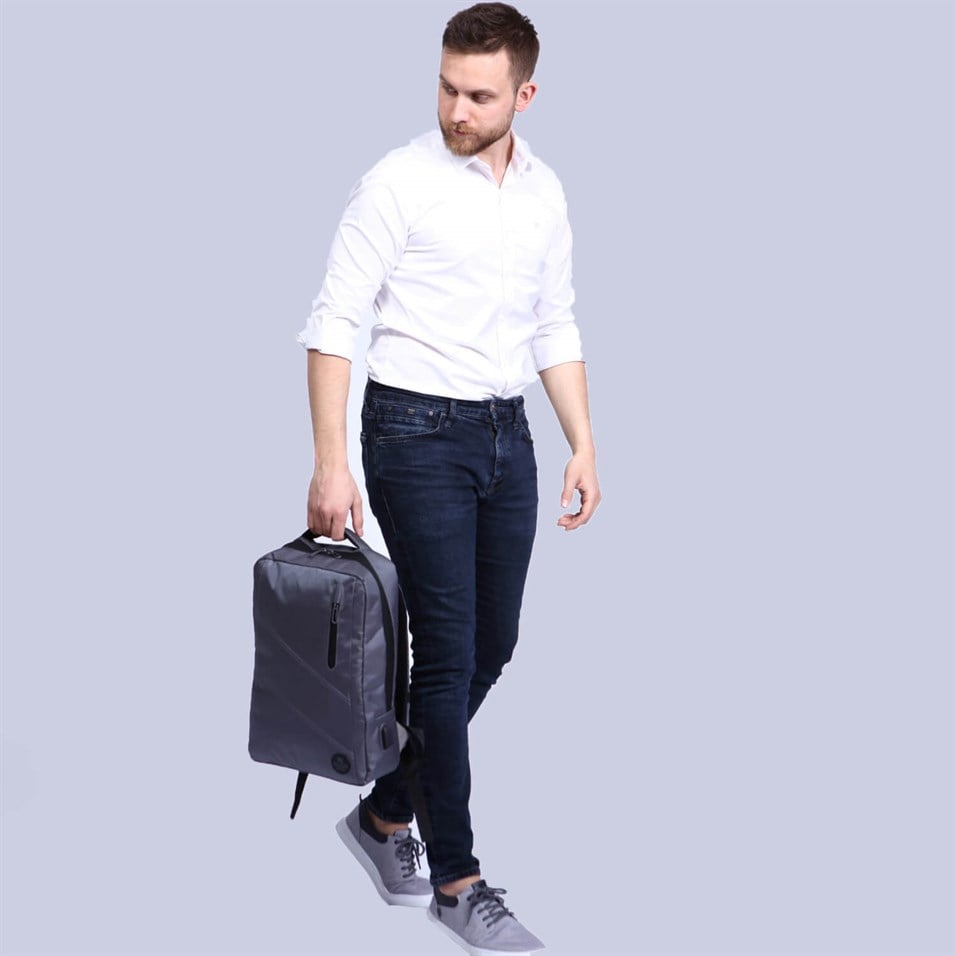 My Valice Smart Bag With USB Charging Port Backpack 1209 Grey