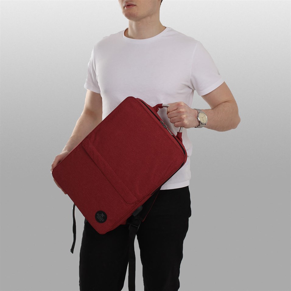 My Valice Smart Bag Usb Şarj Girişli Akıllı Sırt Çantası 1210 Bordo