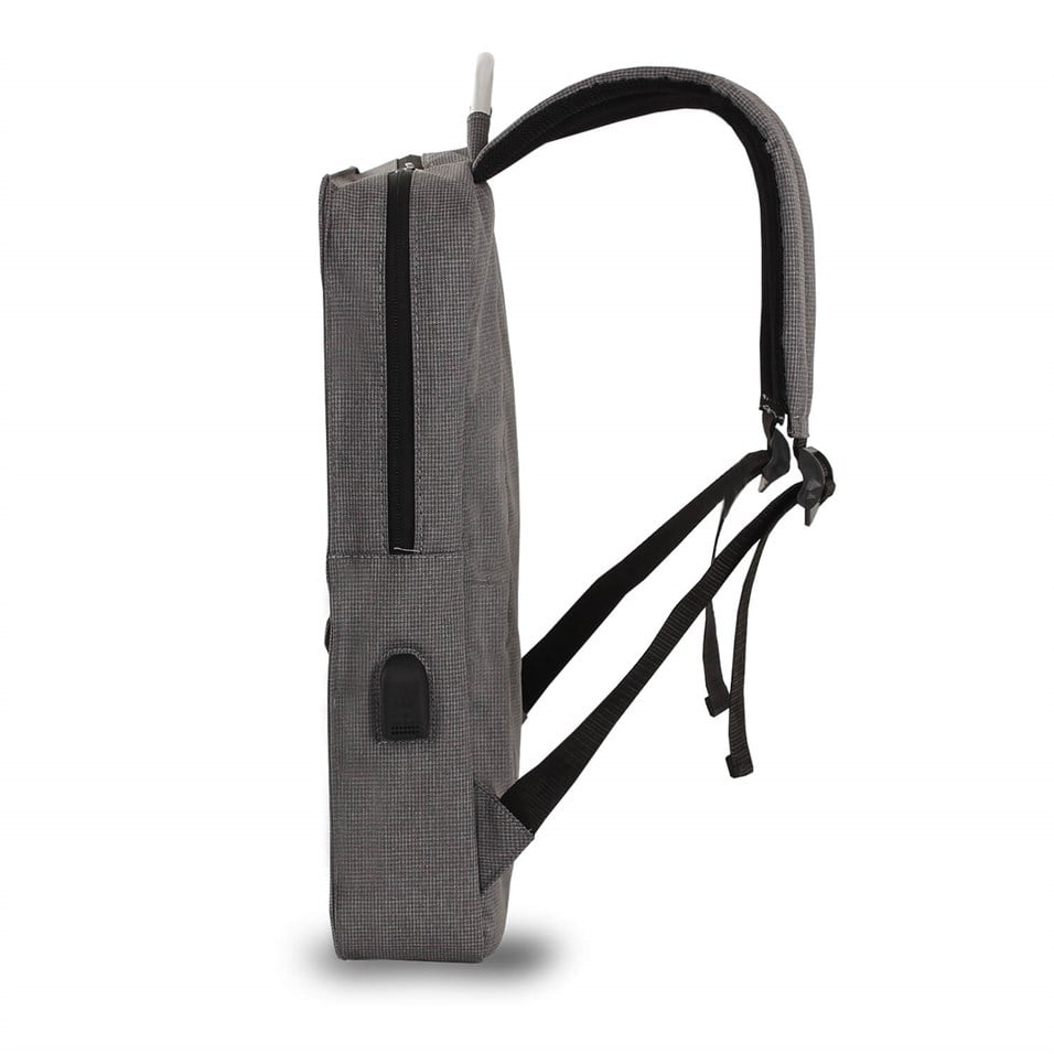 My Valice Smart Bag Usb Şarj Girişli Akıllı Sırt Çantası 1210 Antrasit