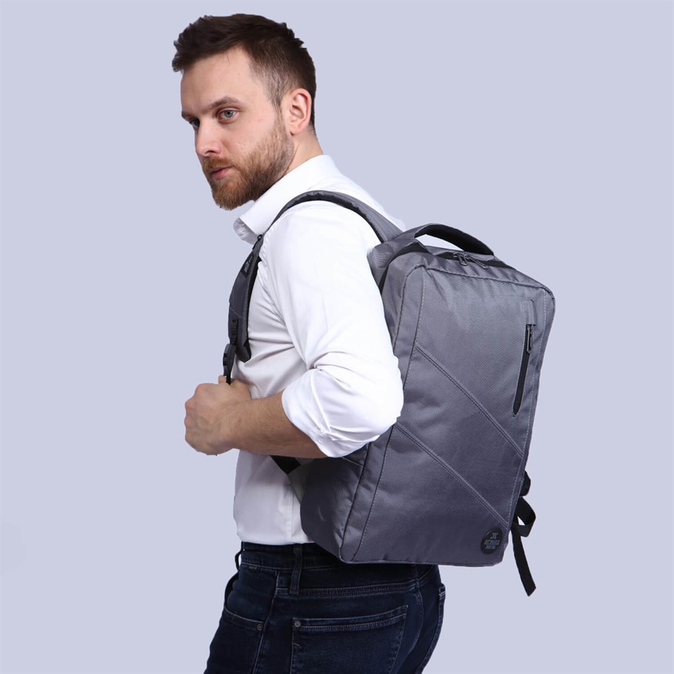 My Valice Smart Bag With USB Charging Port Backpack 1209 Grey
