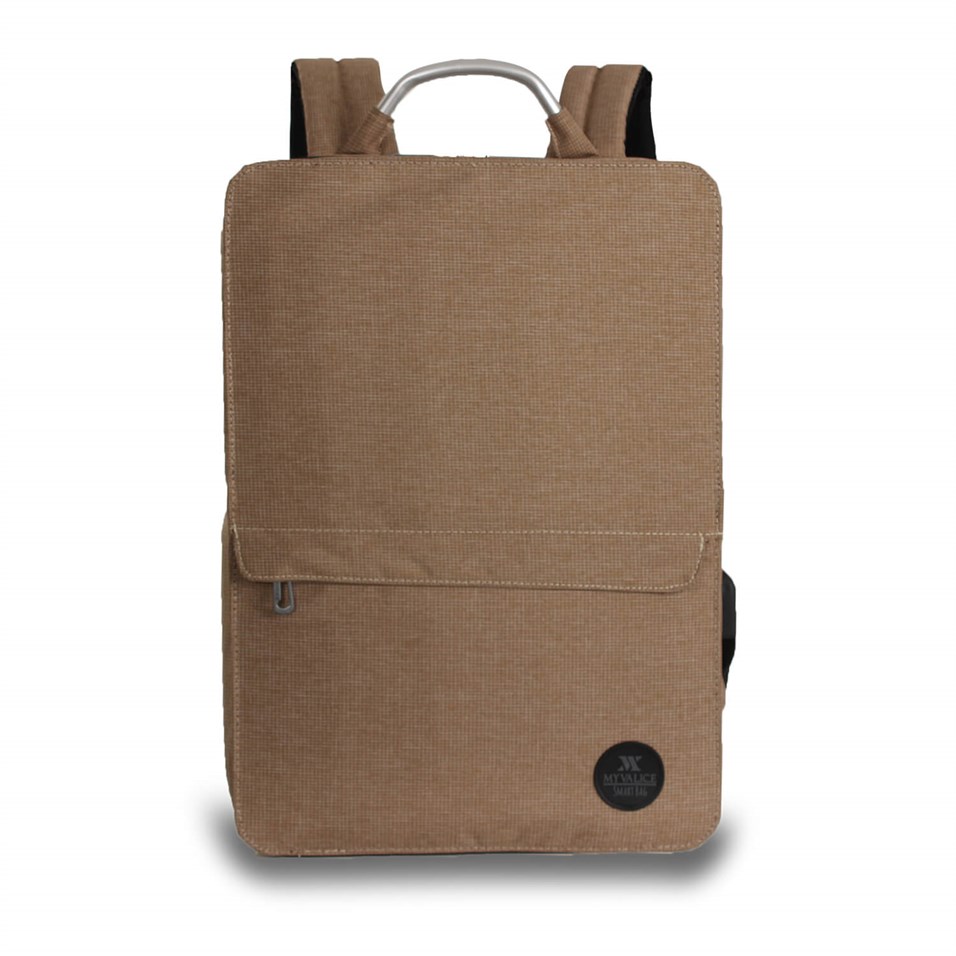 My Valice Smart Bag Usb Şarj Girişli Akıllı Sırt Çantası 1210 Bej