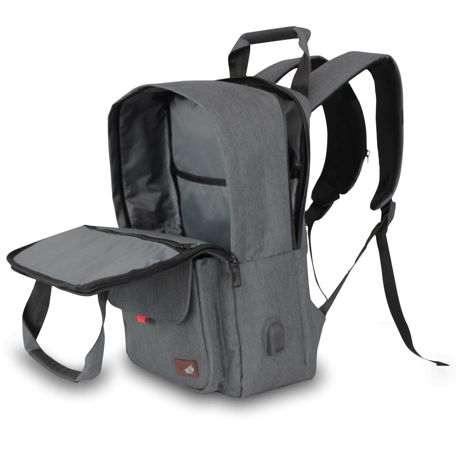 My Valice Smart Bag Usb Şarj Girişli Akıllı Sırt Çantası 1205 Füme