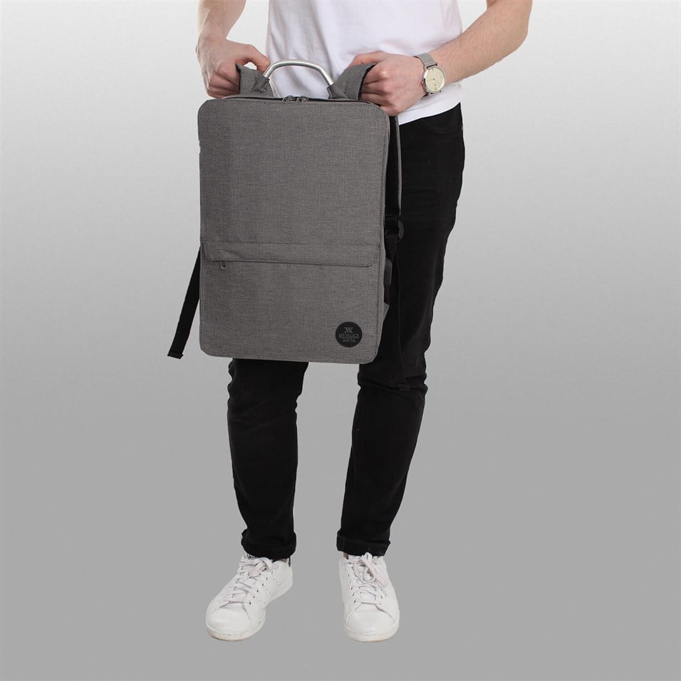 My Valice Smart Bag Usb Şarj Girişli Akıllı Sırt Çantası 1210 Antrasit