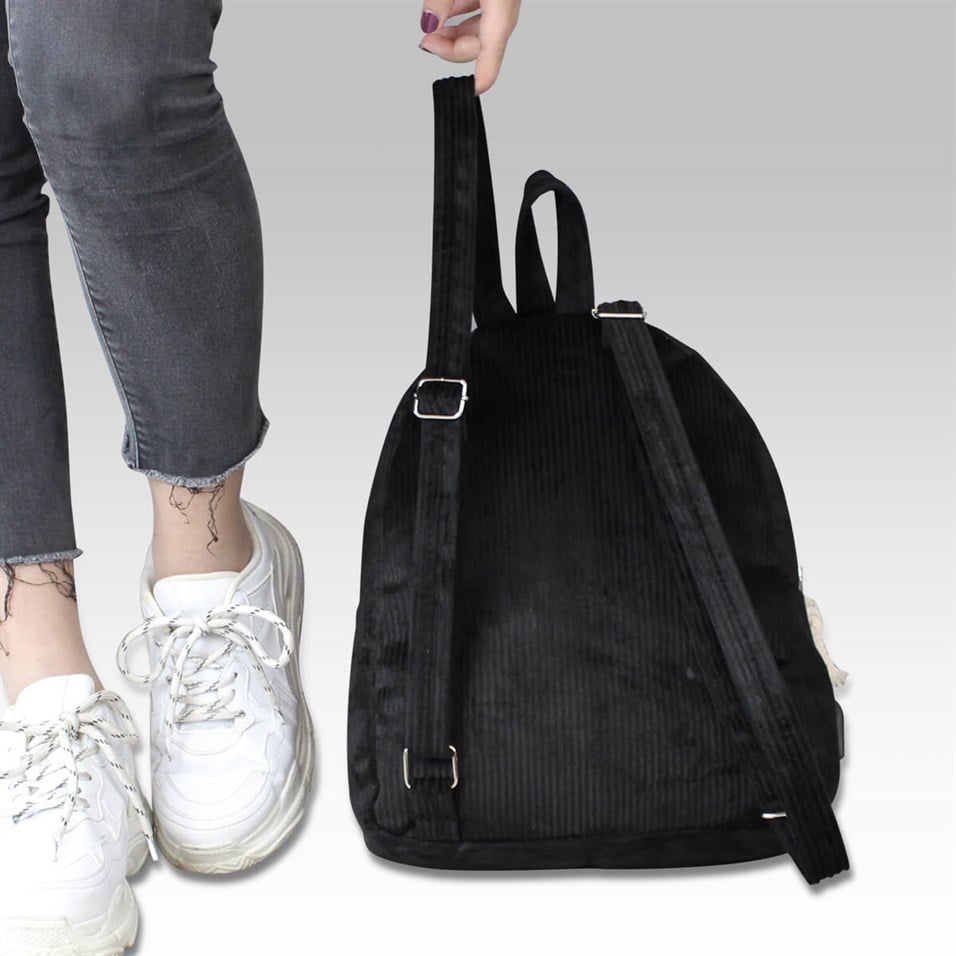 My Valice Smart Bag Usb Şarj Girişli Sırt Çantası 1201 Siyah