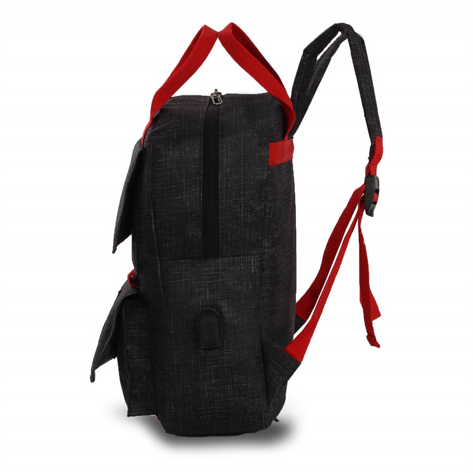 My Valice Smart Bag Usb'li Anne Bebek Bakım ve Sırt Çantası 1403 Siyah