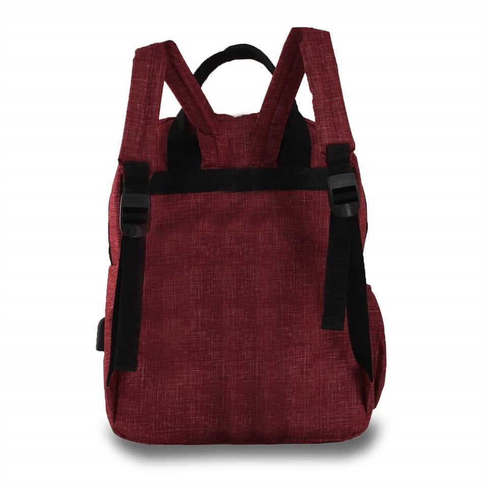 My Valice Smart Bag Usb'li Anne Bebek Bakım ve Sırt Çantası 1403 Bordo