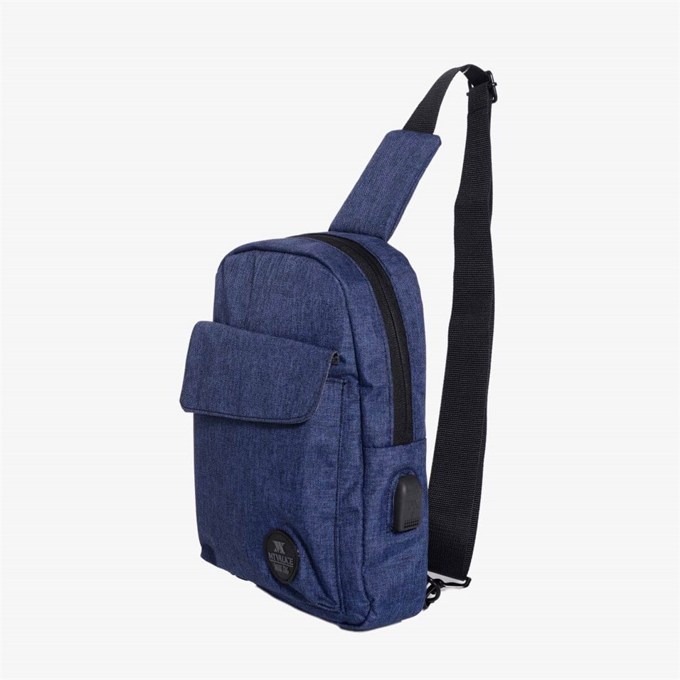 My Valice Smart Bag Usb'li Çapraz Göğüs Çantası 1505 Lacivert
