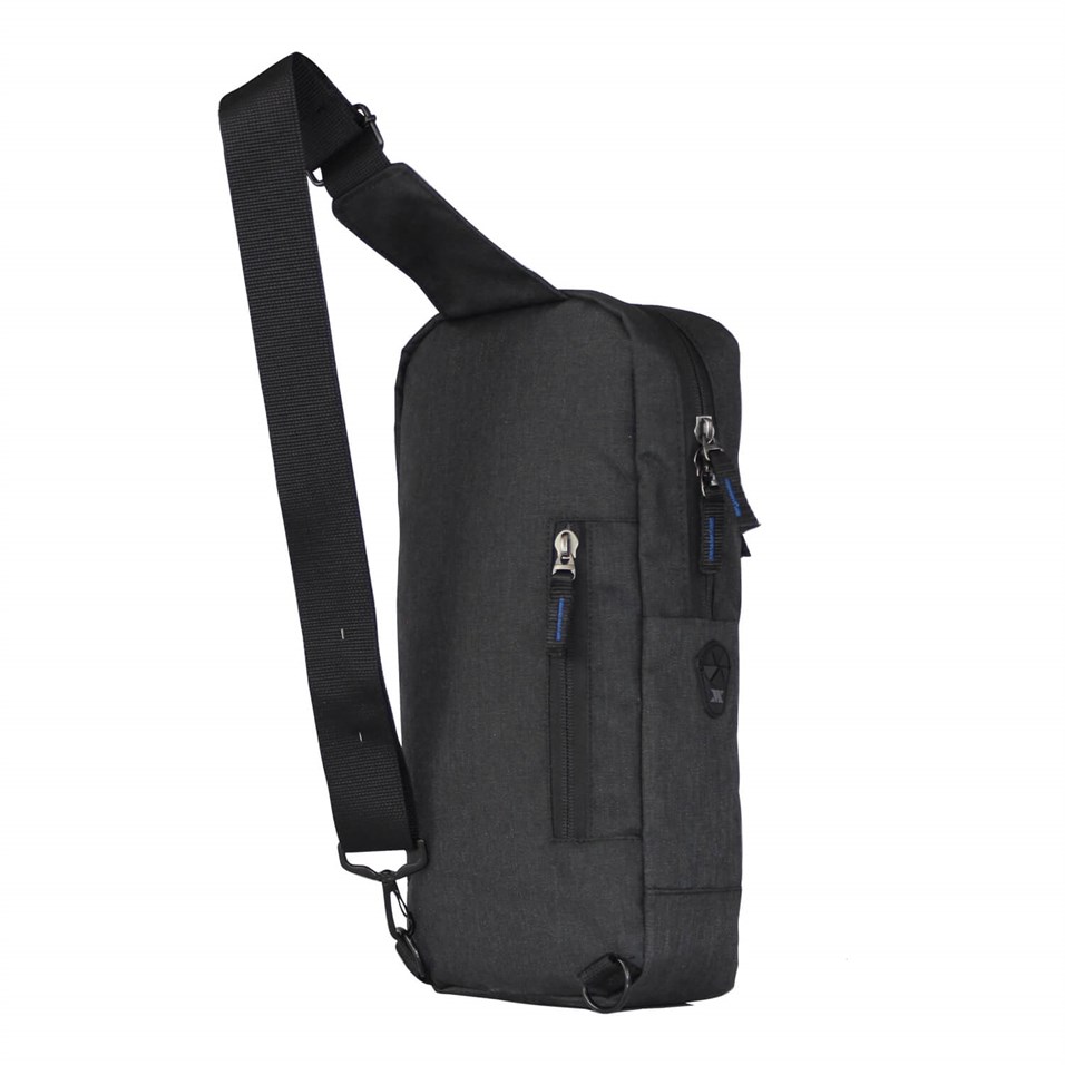My Valice Smart Bag Usb'li Çapraz Göğüs Çantası 1501 Siyah