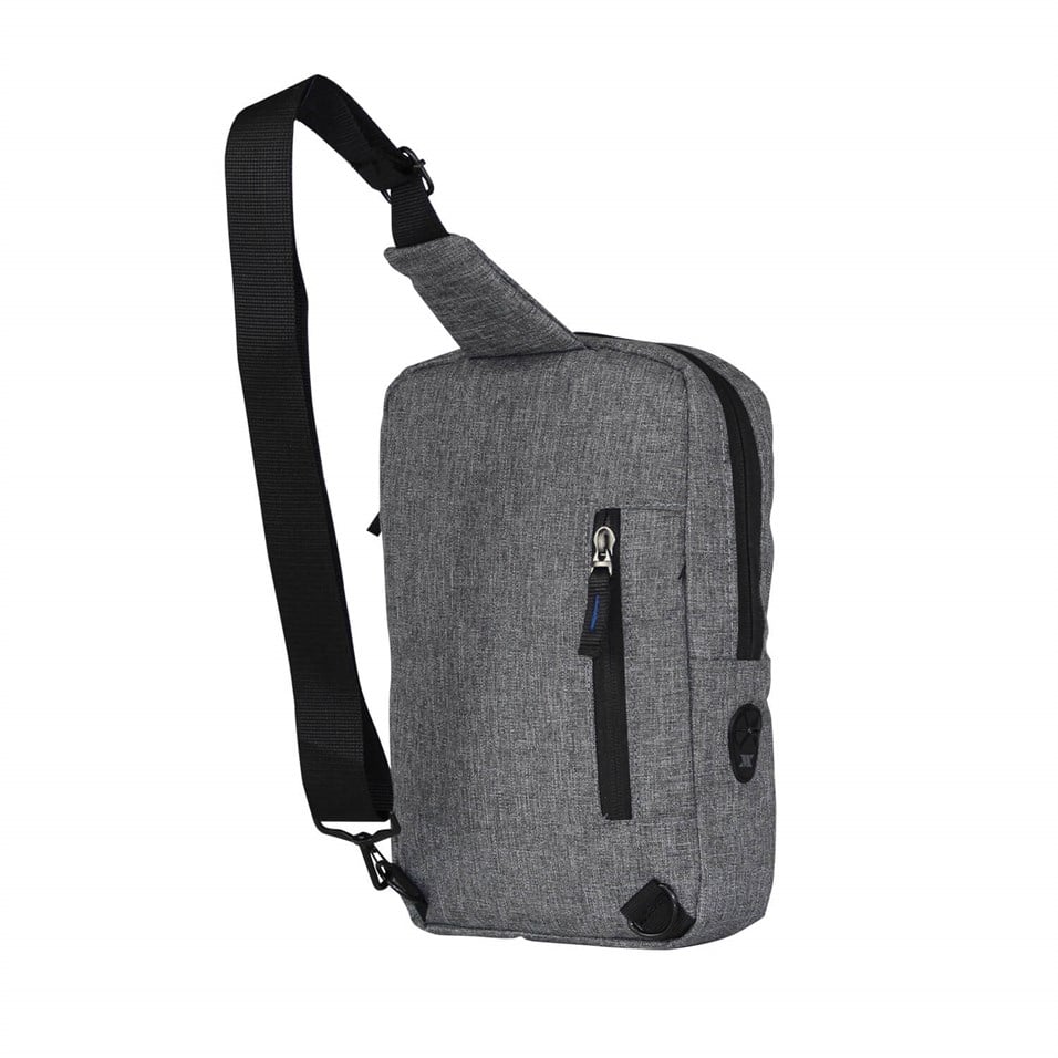 My Valice Smart Bag Usb'li Çapraz Göğüs Çantası 1504 Gri