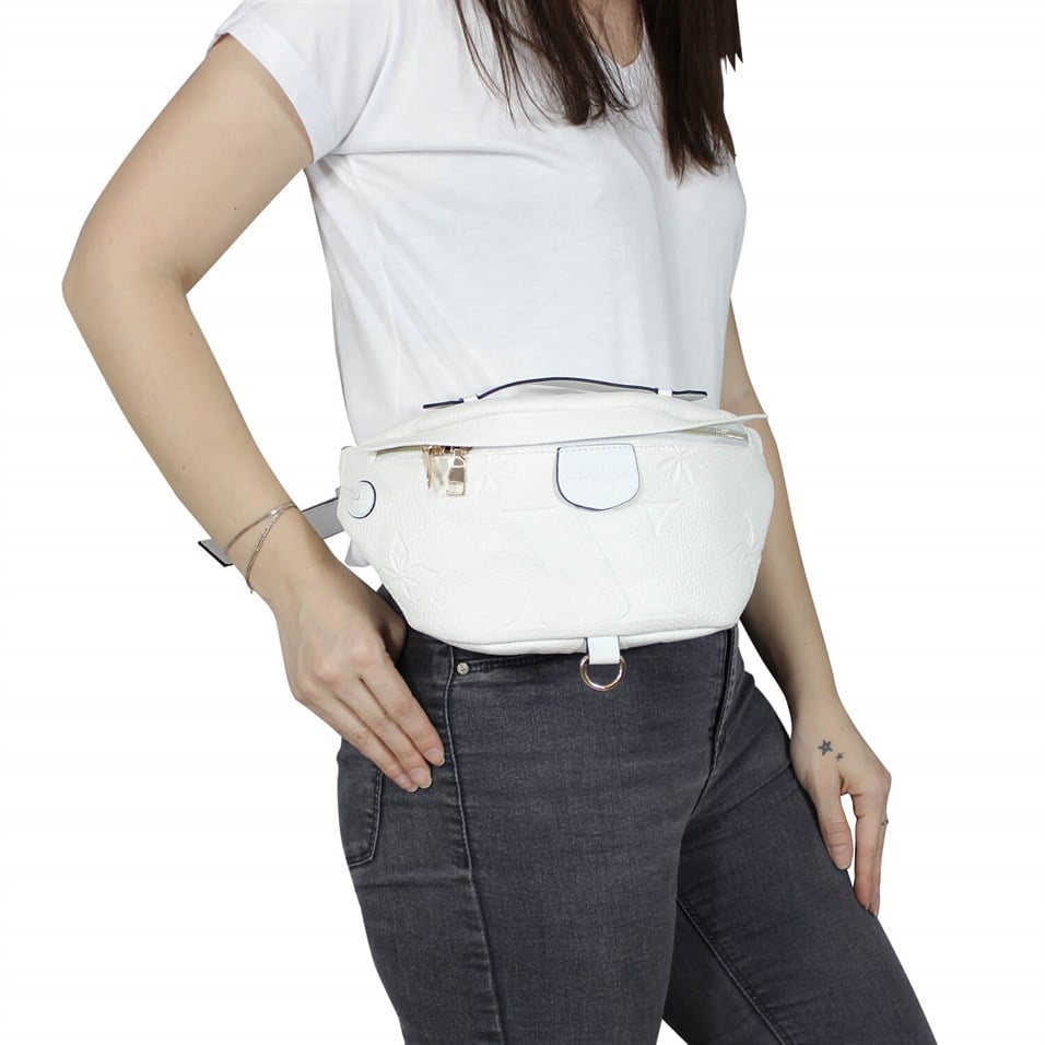 My Valice Smart Bag Usb'li Çapraz Göğüs ve Bel Çantası 1506 Beyaz